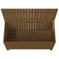 vidaXL Záhradný úložný box medovo-hnedý 121x55x64 cm masívna borovica