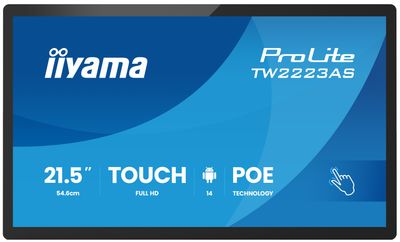 22'' iiyama TW2223AS-B3P: IPS, FHD, Android