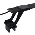 vidaXL LED svetlo do akvária so svorkami 75-90 cm modrá a biela