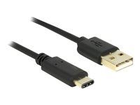 USB kábel - USB-C (M) do USB (M) - USB 2.0 - 3 A - 2 m - čierna
