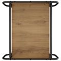 vidaXL Konferenčný stolík Dub artisan 50 x 50 x 51 cm Kompozitné drevo