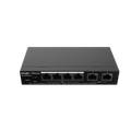Reyee RG-ES206GC-P 6-Port Gigabit Smart POE Switch, 4 PoE/POE+ Ports with 2 Gigabit RJ45 uplink ports, 54W PoE