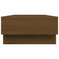 vidaXL Stojan na monitor medovo-hnedý 60x27x14 cm masívna borovica