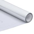 vidaXL Samolepiacia tapeta na nábytok lesklá strieborná 500x90 cm PVC