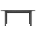 vidaXL Konferenčný stolík sivý 110x55x45 cm borovicový masív