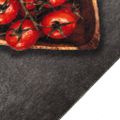 vidaXL Kuchynský koberec, prateľný, nápis Cooking 45x150 cm, zamat