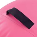 vidaXL Nafukovací gymnastický valec s pumpou 120x75 cm PVC ružový