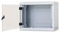 TRITON 19" jednodílný rozvaděč 12U/400mm, odnímatelné boční kryty, černý