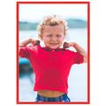 vidaXL Fotorámiky na stenu alebo stôl 5 ks červené 18x24 cm MDF