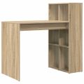 vidaXL Stôl Sonoma dub Kompozitné drevo 108 x 55 x 103.5 cm