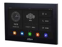 IP intercom station monitor - bezdrôtový - 10/100 Ethernet - čierna