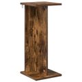 vidaXL Stojan na rastliny 2 ks Dymový dub 25 x 25,5 x 60,5 cm