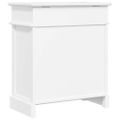 vidaXL Skrinka na topánky, biela 50x28x58 cm drevo, paulovnie
