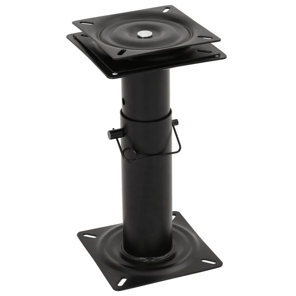 vidaXL Podstavc na sedadlo do člna otočné o 360° oceľ