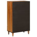 vidaXL Highboard Orech 60 x 33,5 x 100 cm Masívne mango drevo