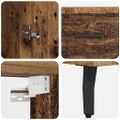 vidaXL Highboard 2 ks Staré drevo 69,5 x 34 x 180 cm Kompozitné drevo