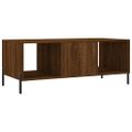 vidaXL Konferenčný stolík hnedý dub 102x50x40 cm kompozitné drevo