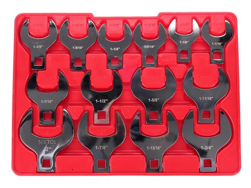 Sada vymeniteľných stranových kľúčov MECHANIC WRENCH SET 5, 1/2", 14 ks SIXTOL