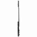 vidaXL Elektrická basgitara pre začiatočníka s taškou čierna 4/4 46"