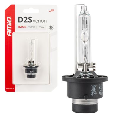 Výbojka D2S 35W 6000K xenónová BASIC blister AMIO-03861
