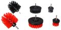 SIXTOL CAR DETAILING DRILL BRUSH 6, 6ks Sada kartáčov na vrtačku pre čistenie auta