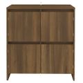 vidaXL Komoda hnedý dub 70x41x75 cm drevotrieska