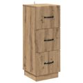 vidaXL Zásuvkový kabinet 33 x 34,5 x 87 cm Kompozitné drevo