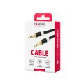 Audio kábel Forever jack 3,5mm - jack 3,5mm 1,0 m čierny
