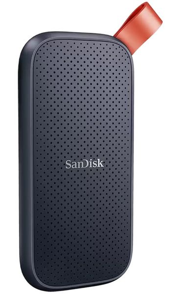 Sandisk Portable/480GB/SSD/Externý/Čierna/3R SSD disk, externý, 480GB, USB 3.2 Gen2 typ C, rýchlosť až 520MB/s, modrý