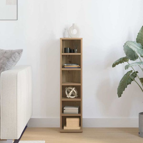 vidaXL CD Skrinka Artisan Dub 21x20x88 cm Engineered Wood