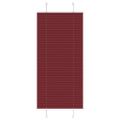 vidaXL Plisovaná roleta bordová červená 65x100 cm šírka látky 64,4 cm polyester