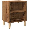 vidaXL Nočná skrinka Old Wood 40x30x50 cm Engineered Wood