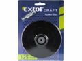 Nosič brúsnych výsekov do vŕtačky - skrutk. uchytenie, Ø125mm, stopka 8mm EXTOL-CRAFT