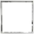 vidaXL Obrubník trávnika 60 x 60 x 13 cm Pozinkovaná oceľ Strieborná
