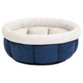 vidaXL Pelech pre psa 40x40x20 cm modrý