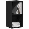 vidaXL LP úložný box Čierny dub 71x34x36 cm Konštruktérske drevo
