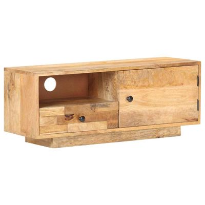 vidaXL TV skrinka 90x30x35 cm masívne mangovníkové drevo