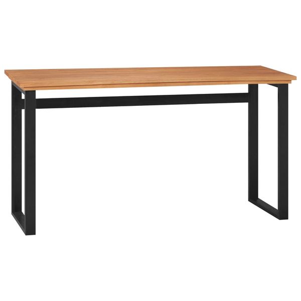vidaXL Písací stôl 140x45x75 cm masívne teakové drevo