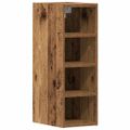 vidaXL Závesná skrinka “Riga” Old Wood 20x29,5x60 cm Engineered Wood