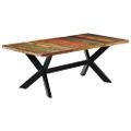 vidaXL Jedálenský stôl 200x100x75 cm, recyklovaný masív