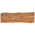 vidaXL Stolová doska 120x40x2,5 cm obdĺžnik masívna akácia živá hrana