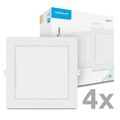 Modee LED Štvorcový LED panel - zapustený 18W 1980lm studená biela P4 (ML-LPSB6000K18WPN)