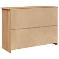 vidaXL Komoda so zásuvkami PANAMA 112x40x80 cm borovicový masív