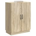 vidaXL Servírovacia skriňa Dub sonoma 66 x 34,5 x 87 cm