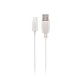 Maxlife kábel USB - microUSB 2,0 m 2A biely (OEM0101019)