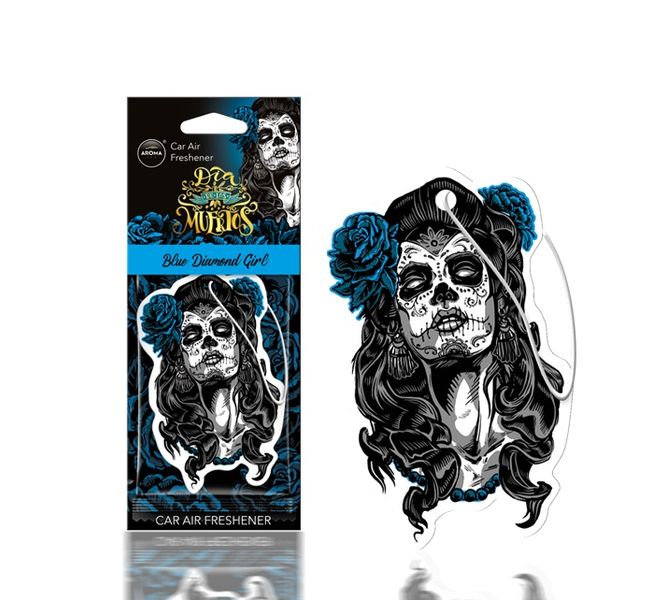 Osviežovače vzduchu AROMA DIA DE LOS MUERTOS Blue Diamond Girl