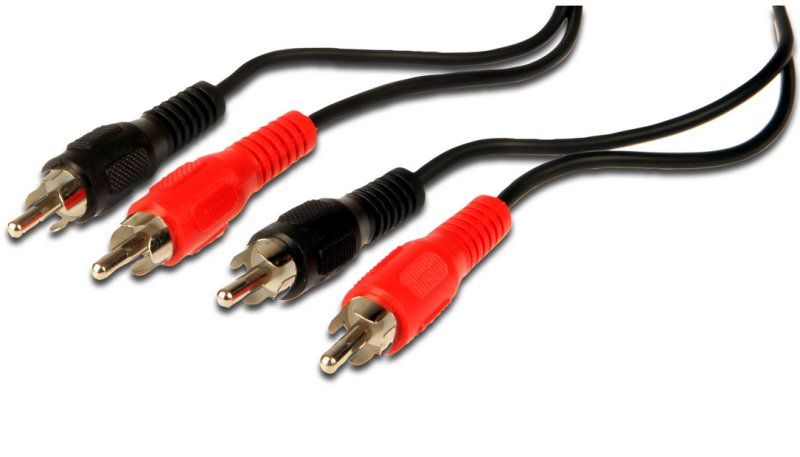 PremiumCord Kábel 2x CINCH-2x CINCH M/M 2m