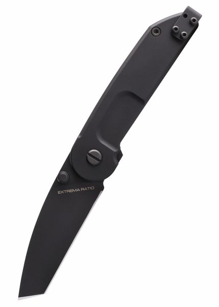 Extrema Ratio 04.1000.0144/BLK FB1 CT Black vreckový nôž 7 cm, celočierny, hliník
