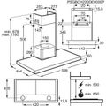 AEG Odsávač pár DBE5660HB