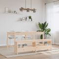 vidaXL Lavica do predsiene 160x28x45 cm masívne borovicové drevo